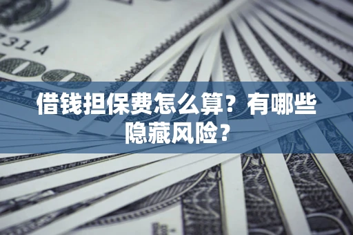 北京借钱担保费怎么算？有哪些隐藏风险？