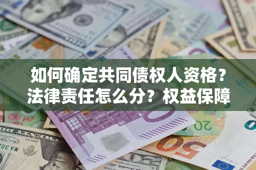 北京如何确定共同债权人资格？法律责任怎么分？权益保障技巧揭秘！